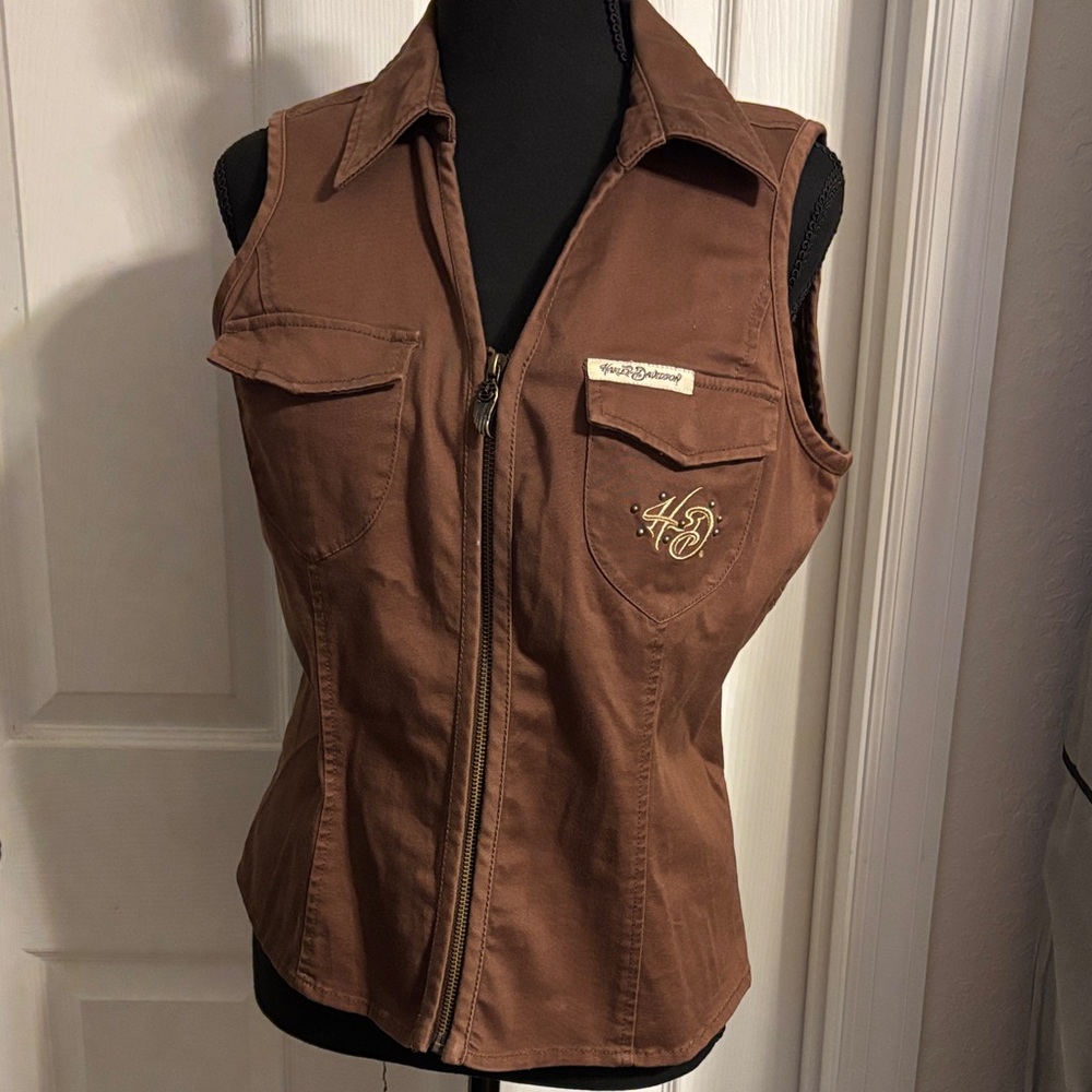 Harley-Davidson Brown Vest